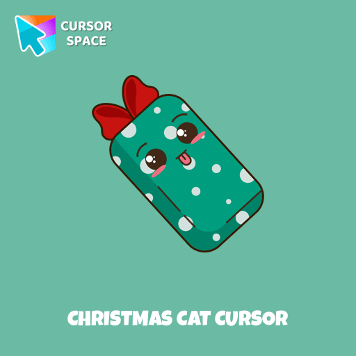 Christmas Cat cursor pointer cursor