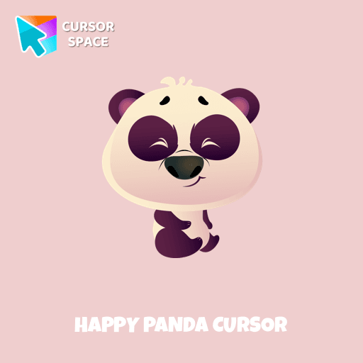 Happy Panda cursor pointer cursor
