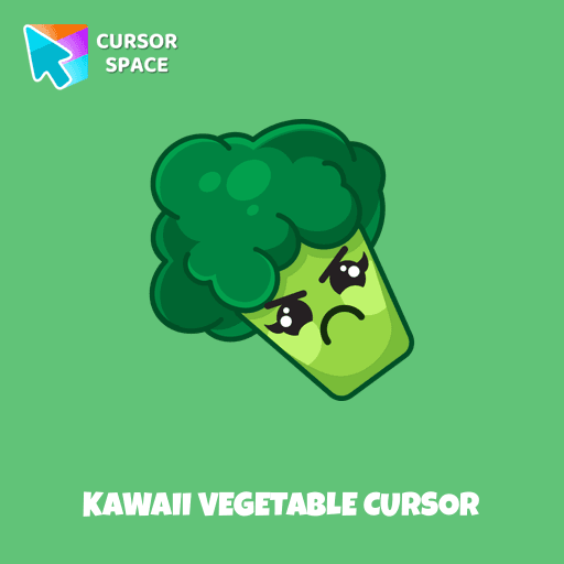 Kawaii Vegetable cursor arrow cursor