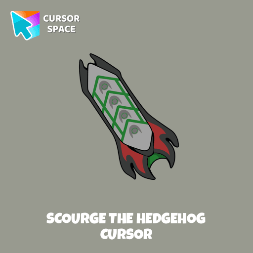 Scourge the Hedgehog cursor pointer cursor