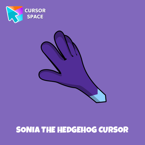 Sonia the Hedgehog cursor pointer cursor
