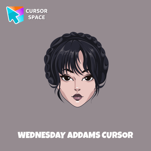 Wednesday Addams cursor arrow cursor
