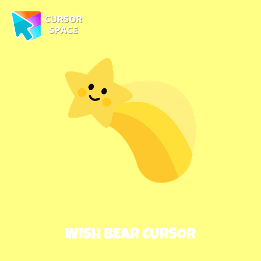 Wish Bear cursor pointer cursor