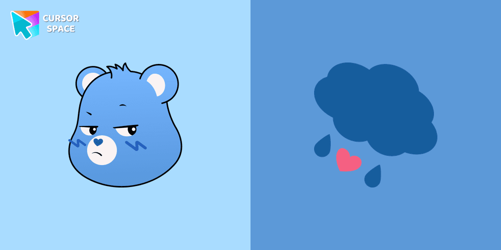Grumpy Bear cursor