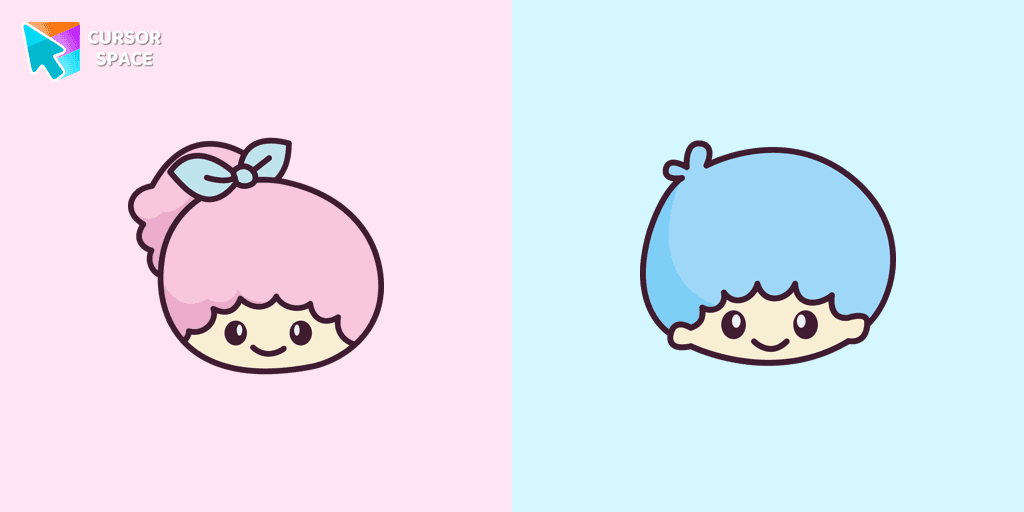 Kiki and Lala cursor